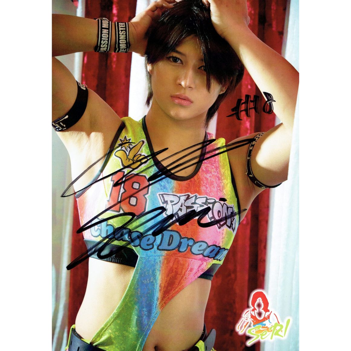 山岡聖怜 #18 マリーゴールド アクリルパネル A5サイズ 直筆サイン入り