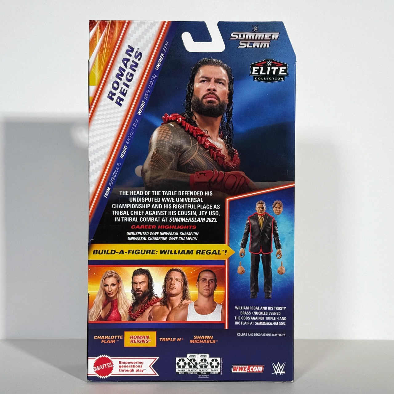 ローマン・レインズ WWE フィギュア エリート サマースラム 2025 | WWE