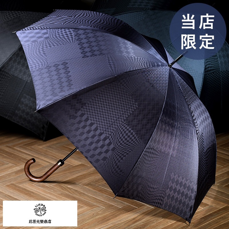 前原光榮商店 × DANTE 大人の長傘 8本骨 65cm カーボン骨 モミジ持ち手