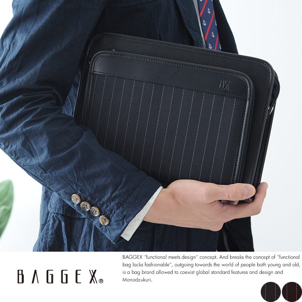 BAGGEX セカンドバッグ メンズ A5 iPad mini クラッチバッグ | バッグ