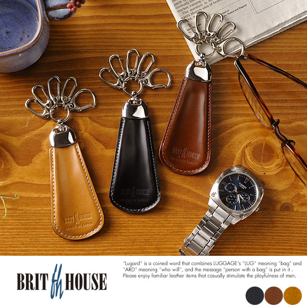 BRIT HOUSE コードバン 携帯シューホーン King of Leather Cordovan