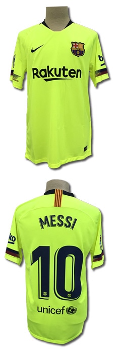 FCバルセロナ 2018-19 アウェイユニフォーム #10 MESSI