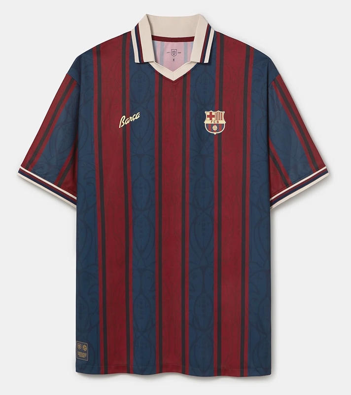 FCバルセロナ 125周年記念レトロシャツ（オーバーサイズ）