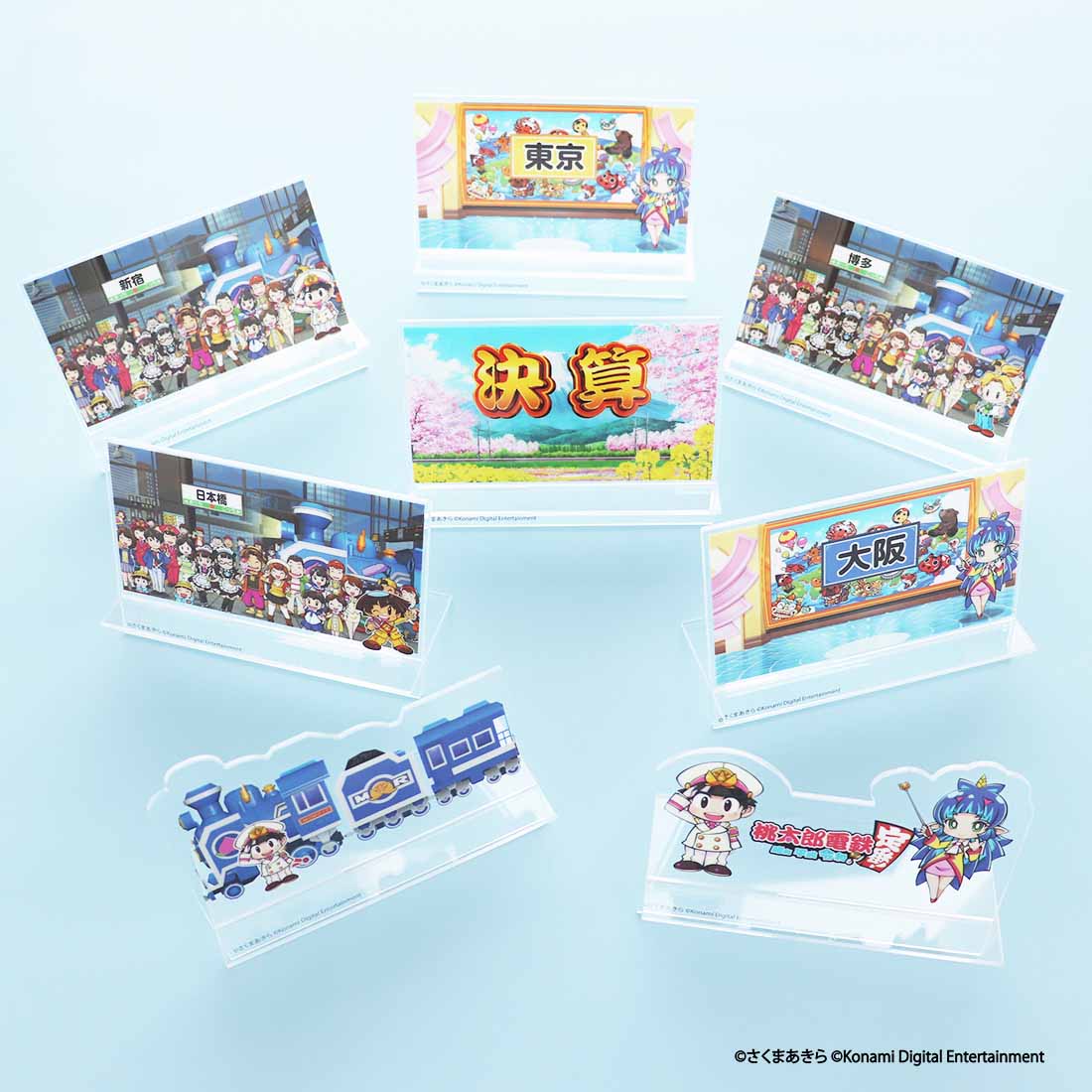 SALE ￥2750→￥1650】40％OFF！ 【桃太郎電鉄】アクリルスタンド 到着