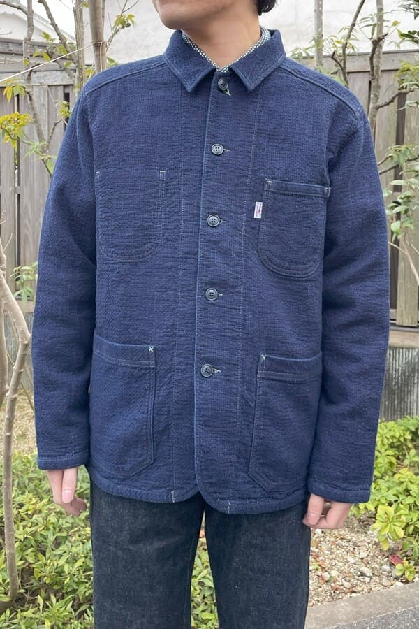 BlueTrick】 刺子カバーオール（メンズ） | ジャケット | BlueTrick