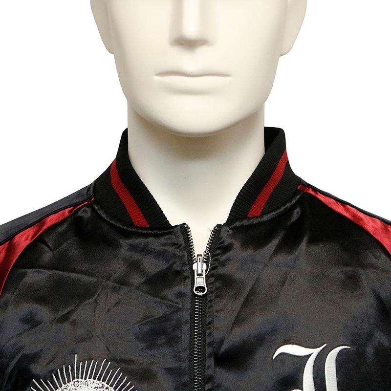 P.N.UNDERGROUND × DEATH NOTE エル 刺繍 リバーシブル スカジャン