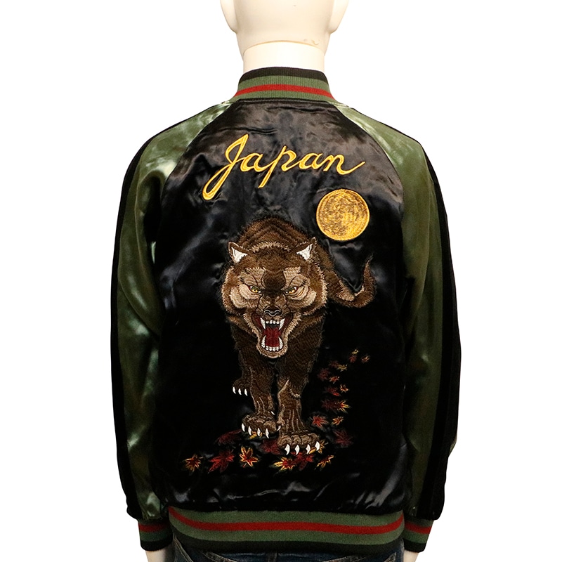 クローズ×WORST 坊屋春道 モデル 狼 × 龍頭観音 刺繍 リバーシブル