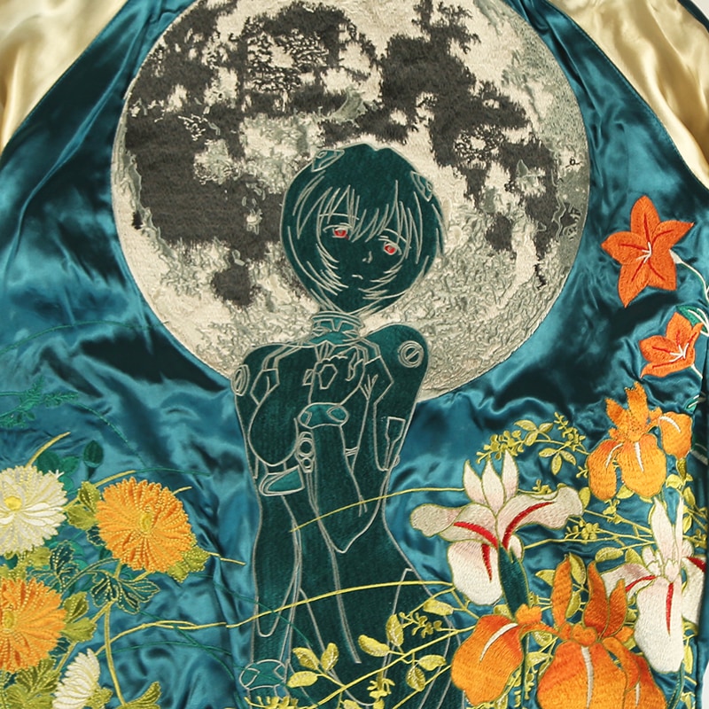 錦-nishiki-×エヴァンゲリオン 桜乱 EVA4機と月華 綾波レイ 和柄