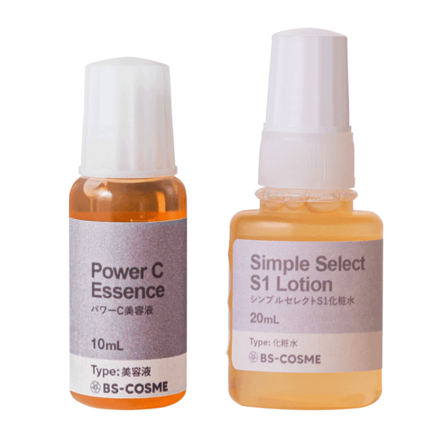 シンプルセレクトS1化粧水＆パワーC美容液2点 B セット | 1,000～1,999