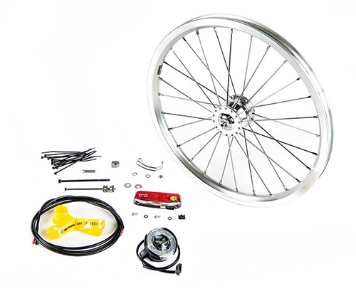 ハブダイナモホイールセット シルバー | ブランドで選ぶ,BROMPTON