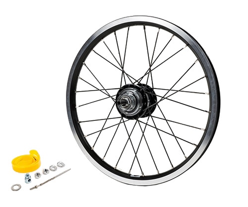 BROMPTON 純正品ホイール 前後セット フロントホイールスーパーライト