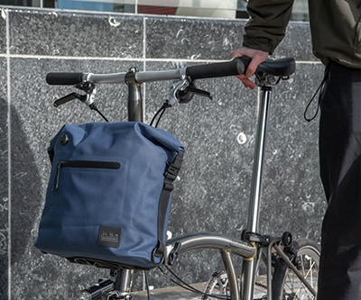 Roll Top Waterproof Bag 9L Navy | ブランドで選ぶ,BROMPTON