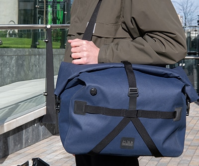 Roll Top Waterproof Bag 25L Navy | ブランドで選ぶ,BROMPTON