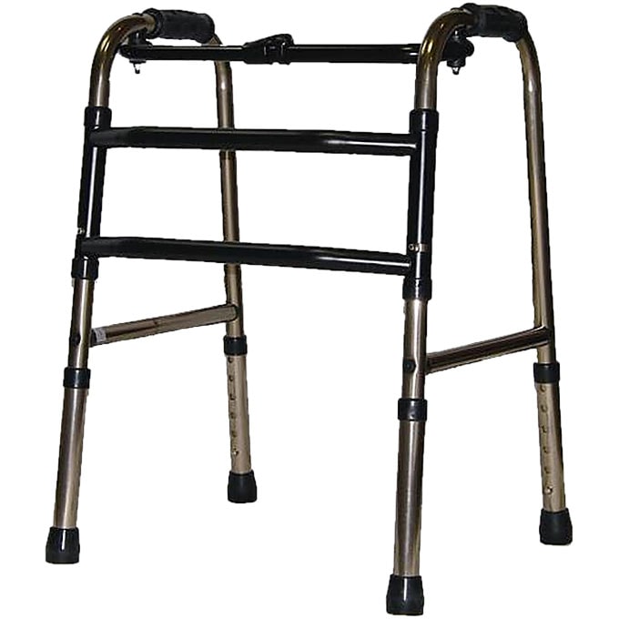 折りたたみ式歩行器 コンパクトタイプ C2021C ブロンズ ｜ シルバー