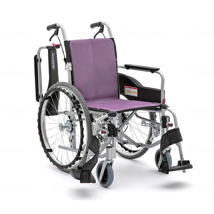 自走用車椅子 ステイヤープラス SYP22-42SB 背折れ式 ノーパンクタイヤ