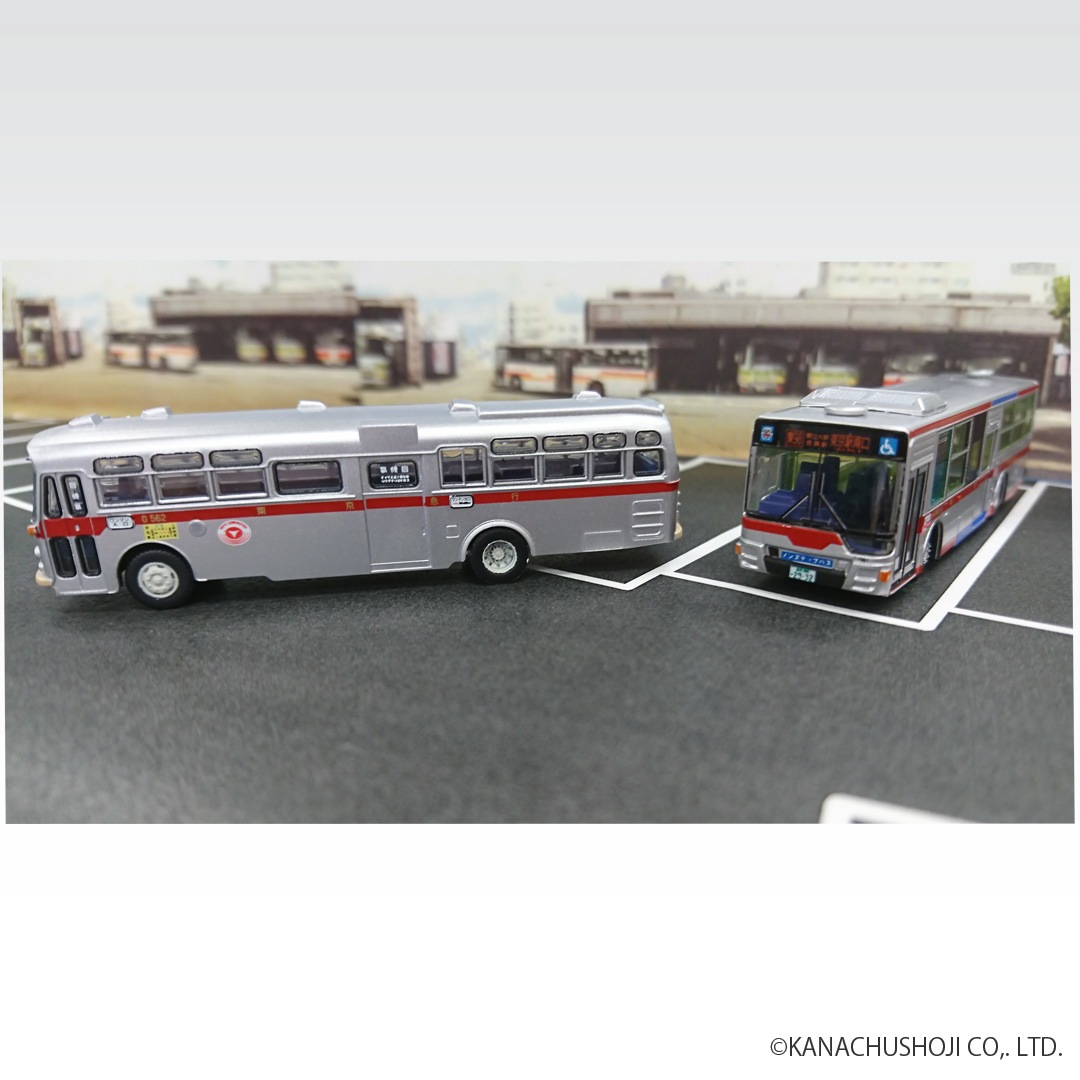 東急バス〉ザ・バスコレクション第6弾「東急バスオリジナル 新旧長尺車
