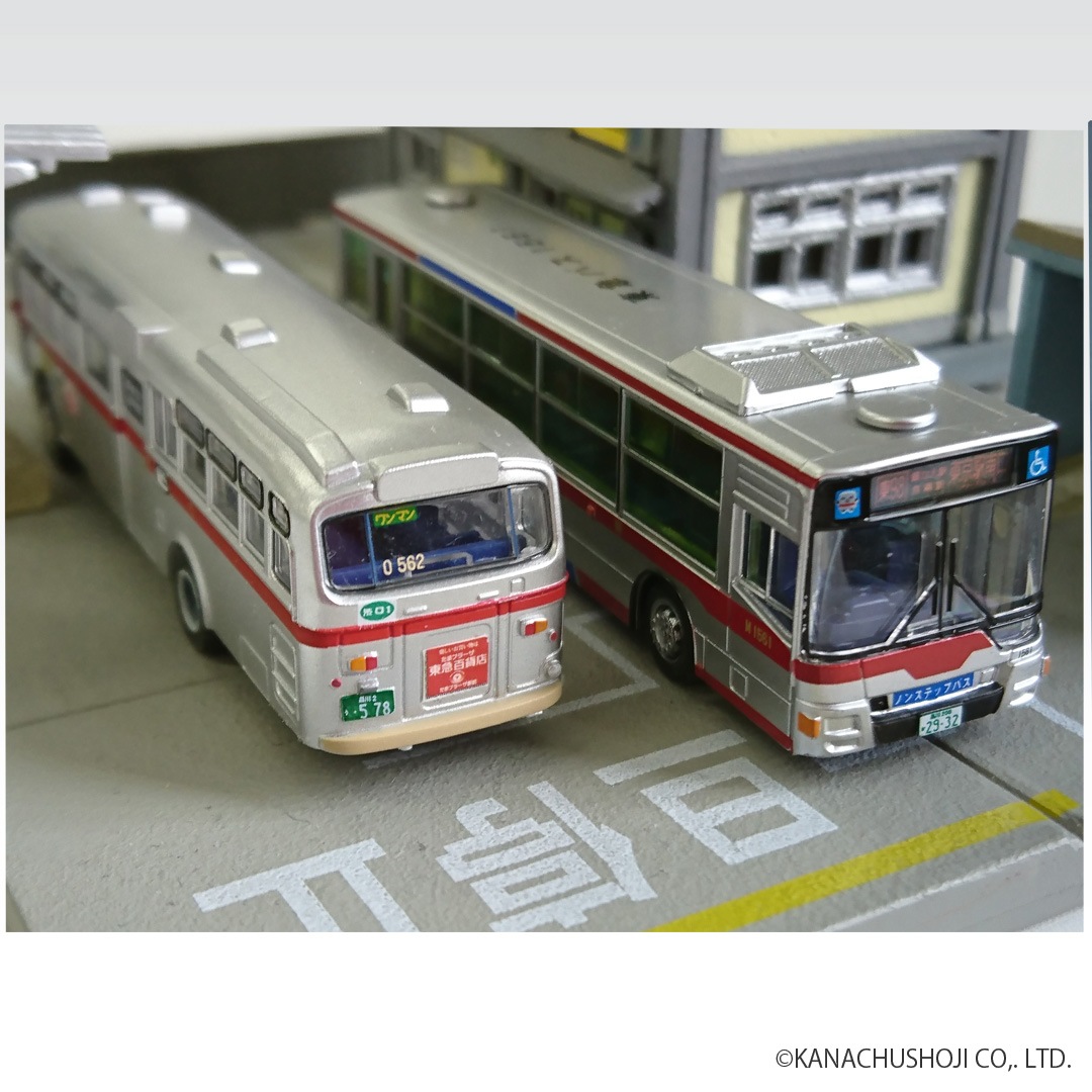 東急バス〉ザ・バスコレクション第6弾「東急バスオリジナル 新旧長尺車