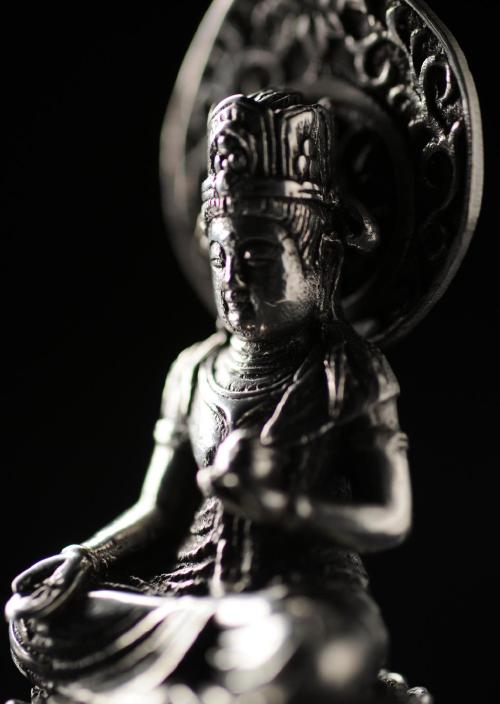 仏像】虚空蔵菩薩 - 銀製 伝統工芸『高岡銅器』謹製 | 日本の手技,高岡