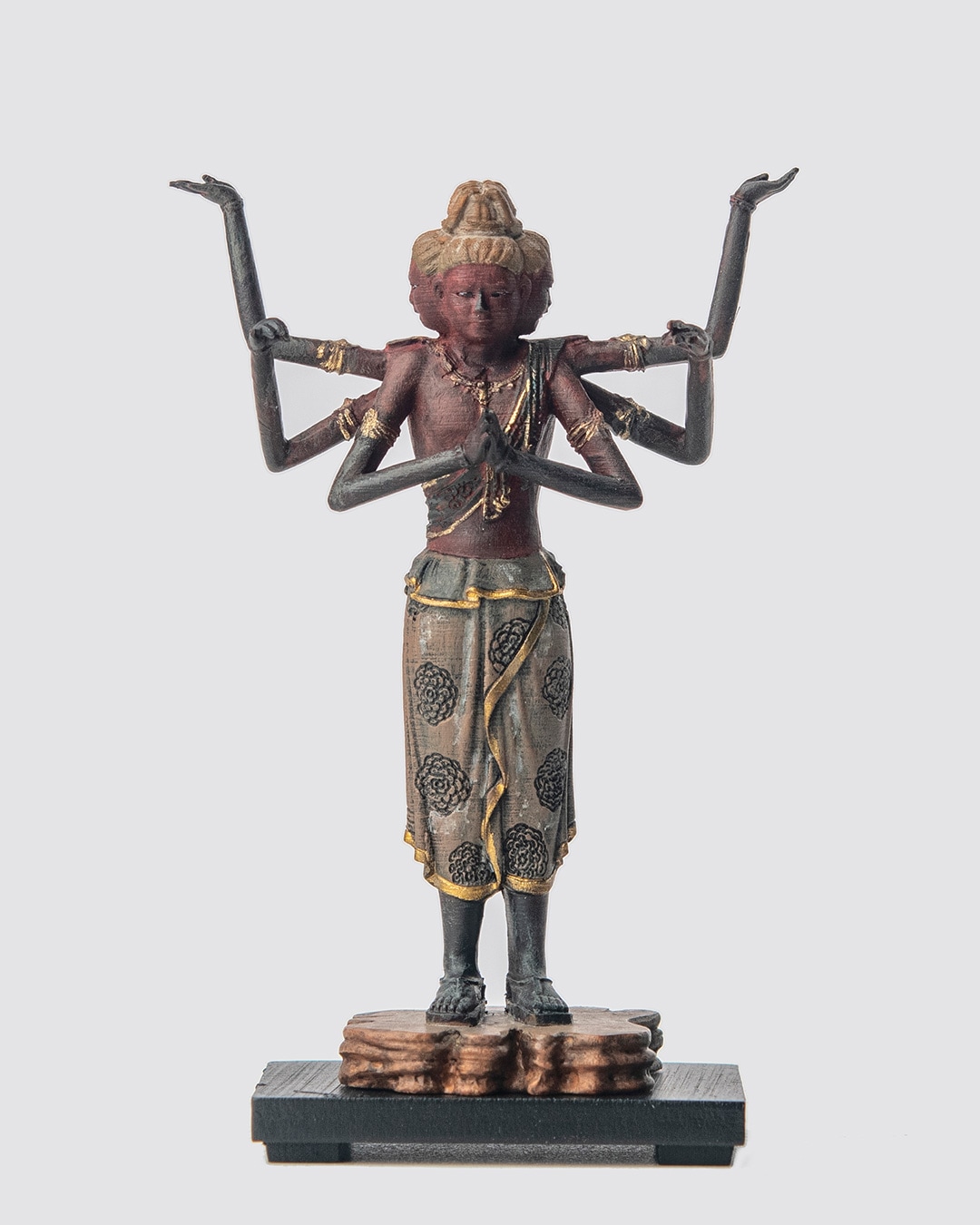 仏像】極小仏 阿修羅 現存彩色 | 極小仏 | | 仏像ワールド