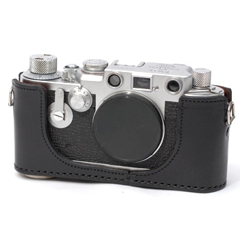 カメラ・ヒラノ 手作りカメラケース】 ライカ Leica ⅢF(セルフ付