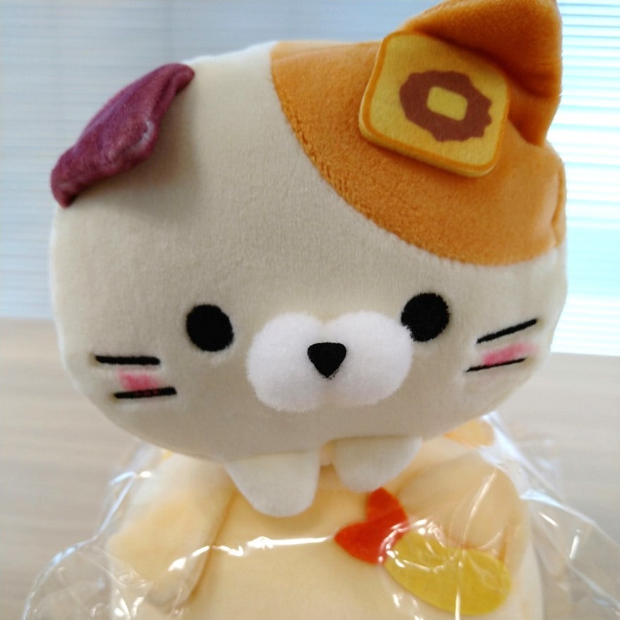 もちふわころころにゃんこ おぐらとーすとにゃん | 雑貨・グッズ