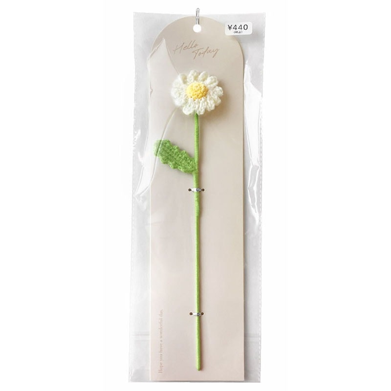 ニットフラワーデイジー オフホワイト【公式】≪1個からお届け≫Can