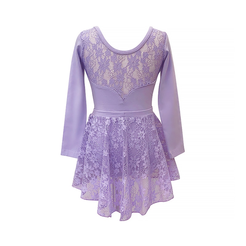 バレエロングスリーブレオタードスカート付 SIK1897 | すべての商品