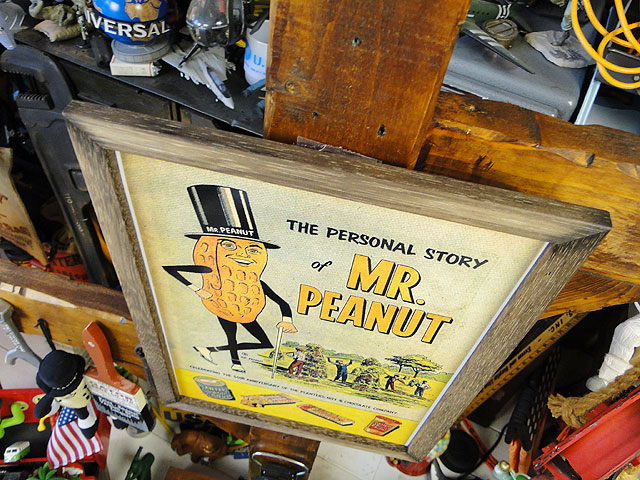 ポスターフレーム （ミスターピーナッツ/ヴィンテージ） ポスター