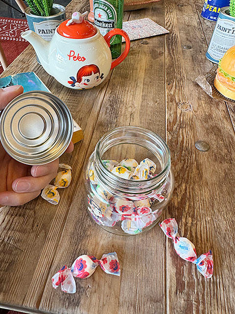 不二家 ペコちゃん レトロ瓶 レトロペコちゃん 375mlの通販・販売