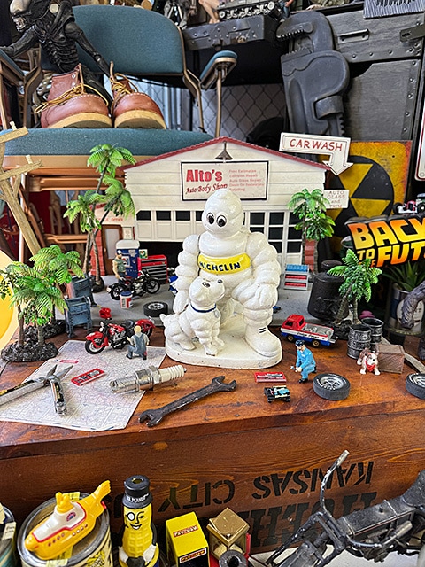 ミシュラン ビバンダム キャストアイアン製 ドアストッパー