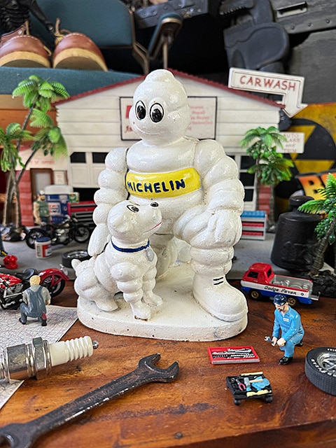 ミシュラン ビバンダム キャストアイアン製 ドアストッパー