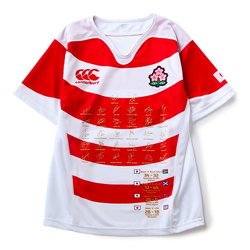 CANTERBURY カンタベリー ジャパン RWC2015 日本代表サイン入り