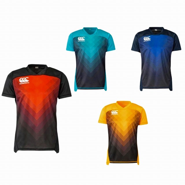 CANTERBURY カンタベリー プラクティスジャージ メンズ 練習用 半袖