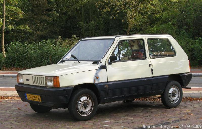 1/43 Fiat Panda パンダ 45 フィアット 白 ホワイト | ミニカー,車