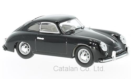 1/43 ポルシェ 356 Porsche 黒 ブラック 1952 梱包サイズ60 | ミニカー