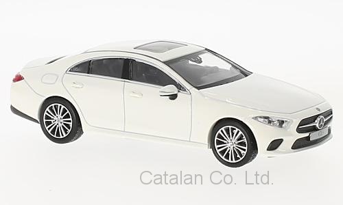 1/43 メルセデス ベンツ Mercedes CLS Coupe C257 2018 白 ホワイト 1