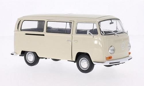 1/24 フォルクスワーゲン バス VW T2 Bus 1972 Welly ベージュ