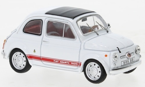 1/43 フィアット アバルト 白 ホワイト IXO Fiat Abarth 595 SS white