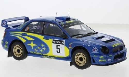 1/43 スバル インプレッサ ラリー IXO Subaru Impreza S5 WRC No.4