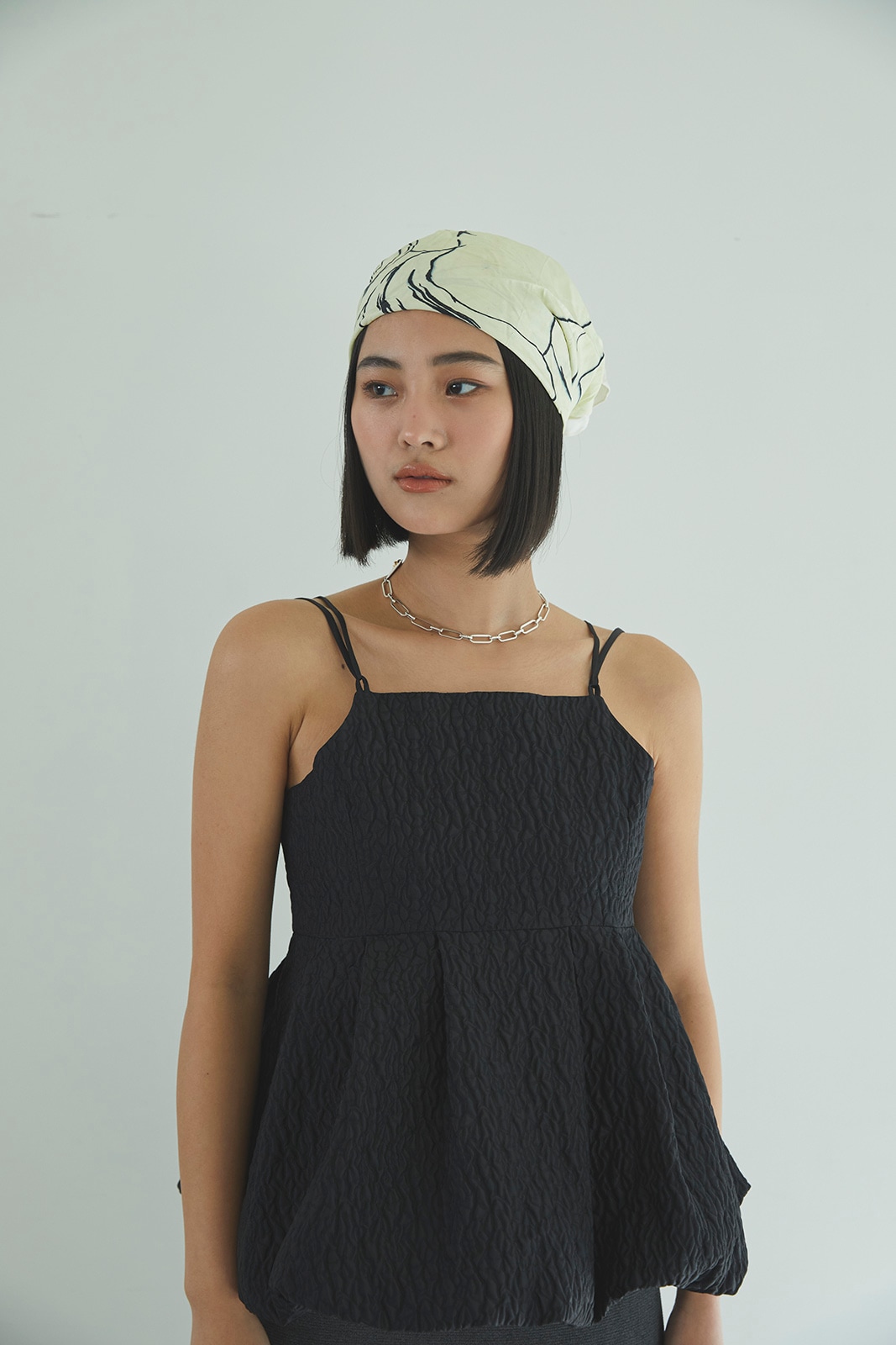 ジャカードペプラムバルーンキャミソール/CAVEZA ROSSO/カベサロッソ