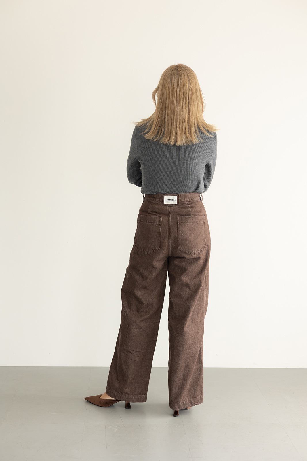 Cindy'sデニムストレートパンツ/CAVEZA ROSSO/カベサロッソ | NEW