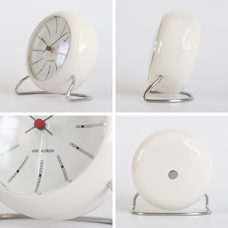 ARNEJACOBSEN アルネ・ヤコブセン｜TABLE CLOCK Bankers 43675 通販