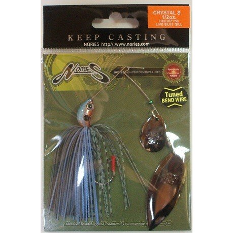 ノリーズ クリスタルS 1/2oz | アイテム,ハードベイト,スピナーベイト