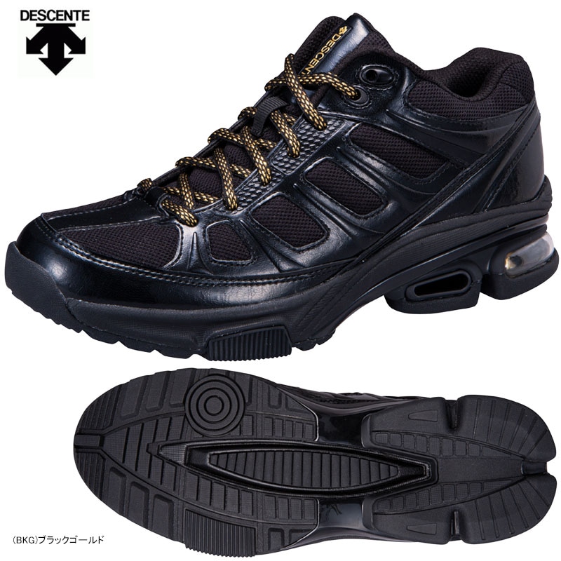 DESCENTE デサント フィットネスシューズ D-F-ZERO DP1SJB00BG-BKG