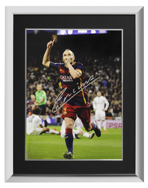 直筆サイングッズ,ICONS,アンドレス・イニエスタ ｜カード