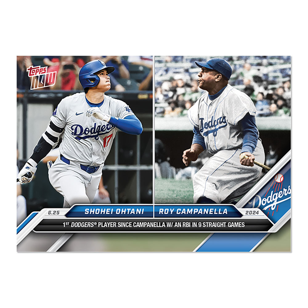 大谷翔平 #347 ドジャースの選手でロイ・キャンパネラ以来69年ぶりに