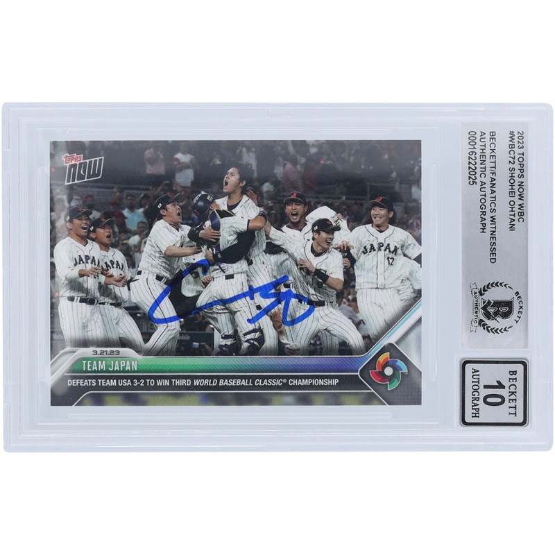 大谷翔平 2023WBC 直筆サインボール / Shohei Ohtani Los Angeles