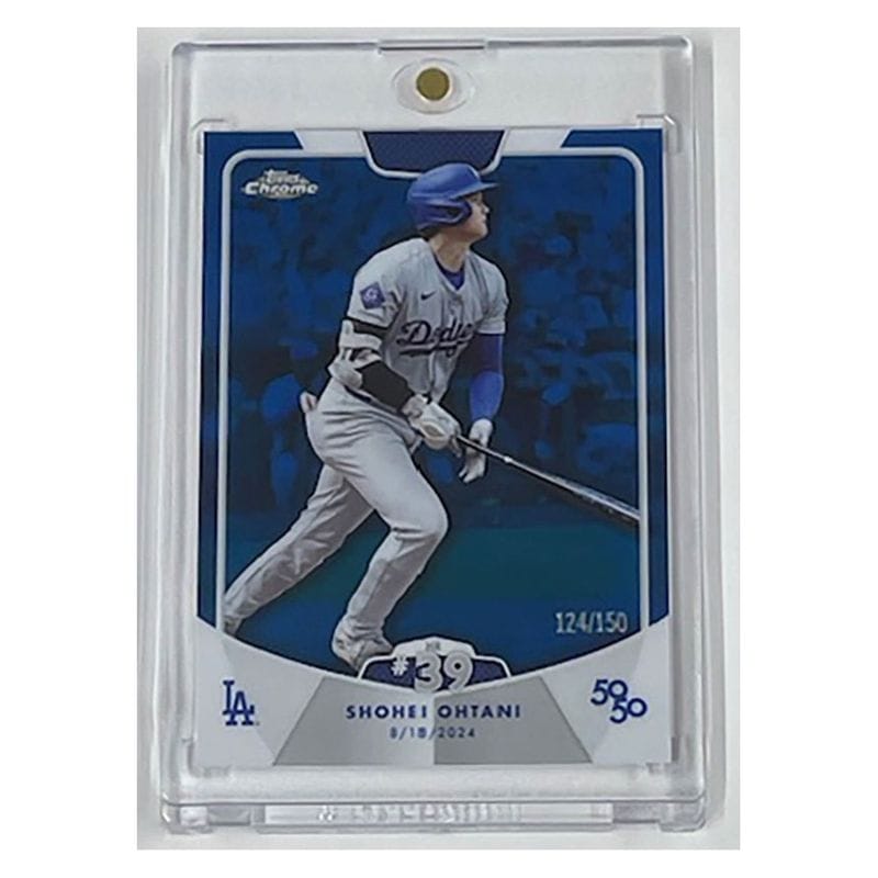 大谷翔平【2024 Topps 50/50】HR#50 Variation #100 ｜カード