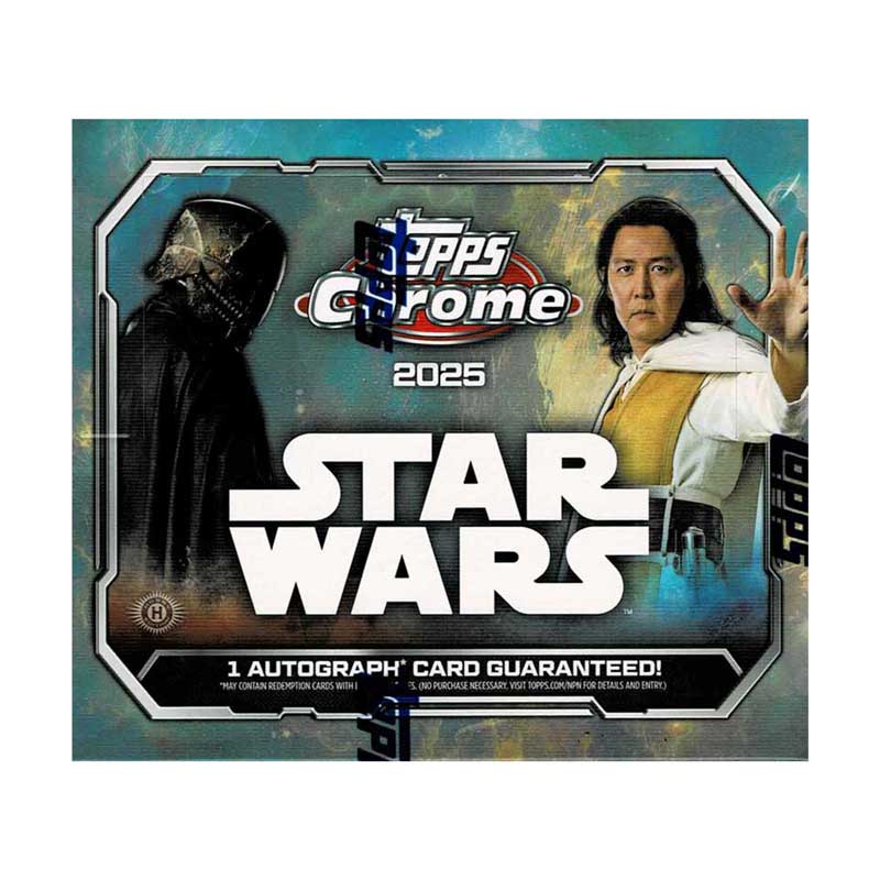 スター・ウォーズ Topps 2025 Star Wars Chrome Hobby Box 8/22入荷