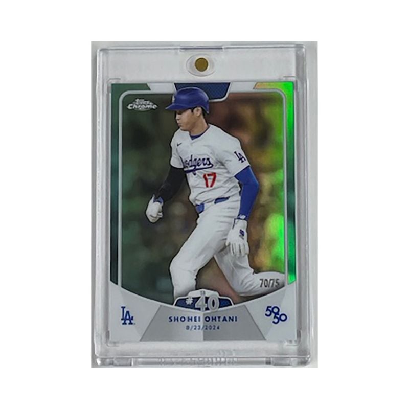 大谷翔平【2024 Topps 50/50】SB#33 #69 12/50 ｜カードファナティック